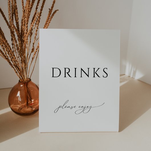 Neutrale Babyduschgetränke für das weibliche Gesch Sockelschild