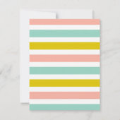 Neutrale Babyduschratenkarte für kleine Löwen Einladung (Rückseite)