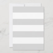 Neutrale Babyparty-Einladungs-Quasten-Girlande Einladung (Rückseite)