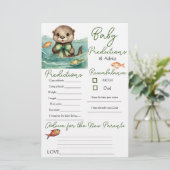 Neutrale Babyprognostizierungskarte für ein andere (Stehend Vorderseite)