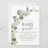 Neutrale Babysprinkle-Duschanlage Einladung (Vorderseite)