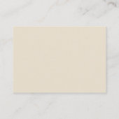 Neutrale Beige Babydusche für Sterne und Wolken Begleitkarte (Rückseite)