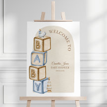 Neutrale Blöcke und Babydusche des Boho Geschlecht