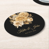 Neutrale Blume Bouquet-Paper Untersetzer (Angewinkelt)