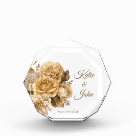 Neutrale Blume Bouquet-Wedding- Fotoblock