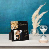 Neutrale Blume Bouquet-Wedding- Fotoplatte (InSitu)