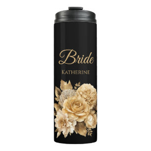 Neutrale Blume Thermosbecher
