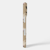 Neutrale Blumen iPhone-Hülle | Moderne Soft-Blush- Case-Mate iPhone Hülle (Rückseite / Rechts)