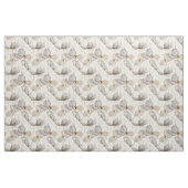 neutrale Blütenstoffe Stoff (Fat Quarter (45,7 x 55,9 cm))