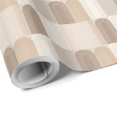 Neutrale Bogenmotive Geschenkpapier (Rolleneckpunkt)