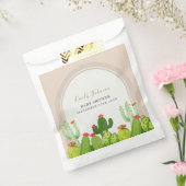 Neutrale Boho Cactus Arch Baby Shower Geschenktütchen (Versiegelt)