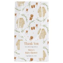 Neutrale Boho Muster Baby Dusche