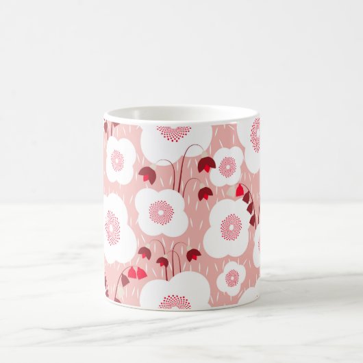 Neutrale Botanicale - Pflaumen rosa Kaffeetasse (Mittel)