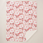 Neutrale Botanicale - Pflaumen rosa Sherpadecke (Vorderseite)