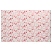 Neutrale Botanicale - Pflaumen rosa Stoff (Fat Quarter (45,7 x 55,9 cm))