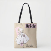 Neutrale Bride-Tasche der Mode-Bride Tasche (Vorderseite)