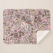 neutrale Brustpatrone Sherpadecke (Vorderseite (Horizontal))