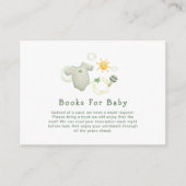 Neutrale Bücher für Baby-Baby-Babykleidung Begleitkarte (Vorderseite)