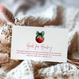 Neutrale Bücher für das Weihnachtsgeschlecht Begleitkarte