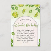 Neutrale Bücher für Limone Zitrusfrüchte Begleitkarte (Vorderseite)