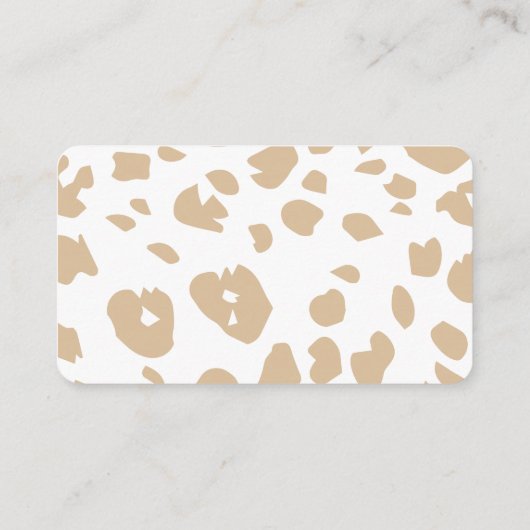 Neutrale Bücher für moderne tierische Printmedien Begleitkarte (Rückseite)