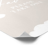 Neutrale Cloud Nine Baby Duwer Favorit Schild (Ecke)