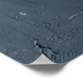 Neutrale Creme-Impasto-Strukturputz Abstract Mi Poster (Ecke)