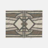 Neutrale Deko-Platte I Fleecedecke (Vorderseite (Horizontal))