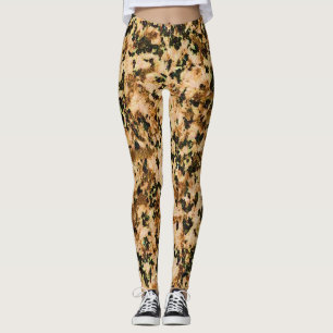 Neutrale Druckleggings Leggings