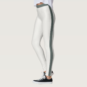 Neutrale dunkle metallische Schimmer personalisier Leggings