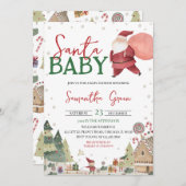 Neutrale Dusche für männliche Kinder Einladung (Vorne/Hinten)