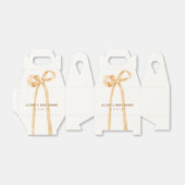 Neutrale, einfache Bow-Babydusche Geschenkschachtel (Ungefaltet)