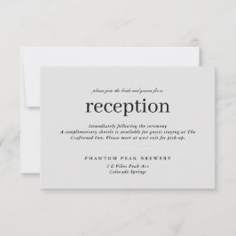 neutrale, einfache Hochzeitsempfehlung Save The Date