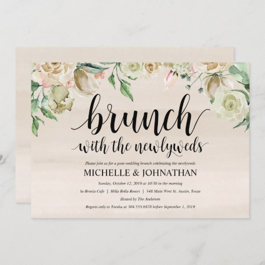 Neutrale Einladung (Vorne/Hinten)