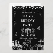 Neutrale Einladungen (Vorne/Hinten)