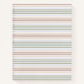 Neutrale Erdtöne Notizblock (Vorderseite)