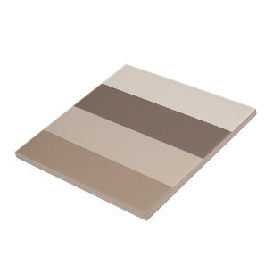 Neutrale Erdtöne Streifen Muster Design Fliese