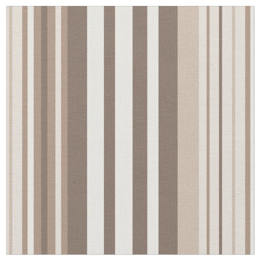 Neutrale Erdtöne Streifen Muster Design  Stoff (Nahaufnahme)