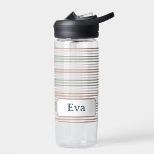 Neutrale Erdtöne Trinkflasche