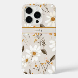 neutrale Fall-Foliage iPhone 16 Pro Hülle