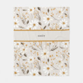 neutrale Fall-Foliage Fleecedecke (Vorderseite)