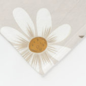 neutrale Fall-Foliage Fleecedecke (Ecke)