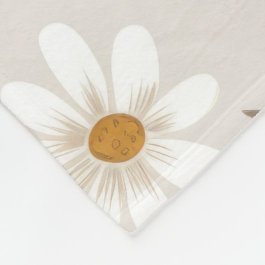 neutrale Fall-Foliage Fleecedecke (Ecke)