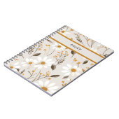 neutrale Fall-Foliage Notizblock (Linke Seite)