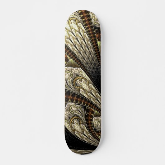 Neutrale Farbe des zeitgenössischen Fraktal Design Skateboard (Vorne)