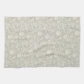 Neutrale Farben Ditzy Floral Geschirrtuch (Horizontal)