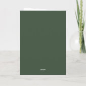 Neutrale Florale Boho Geburtstagsgrüße Karte (Rückseite)