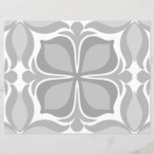 Neutrale geolmetrische Fliesen (Rückseite)