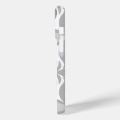 Neutrale geolmetrische Fliesen Case-Mate iPhone Hülle (Rückseite / Links)