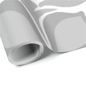 Neutrale geolmetrische Fliesen Geschenkpapier (Rolleneckpunkt)